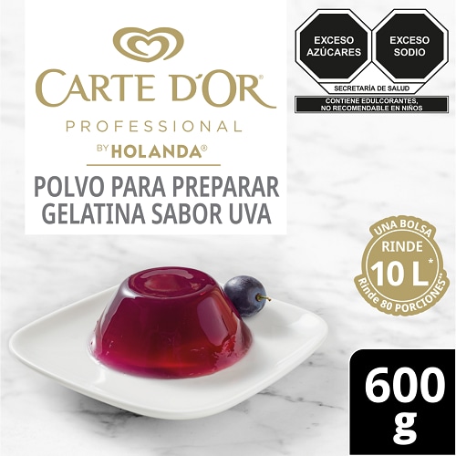 Carte D'Or® Gelatina de Uva 600 g - Polvo para preparar gelatina sabor uva