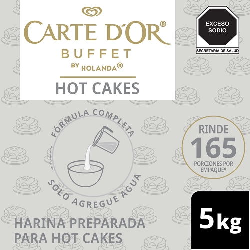 Carte D'Or® Hot Cakes Fórmula Completa 5 Kg - Harina preparada para Hot Cakes