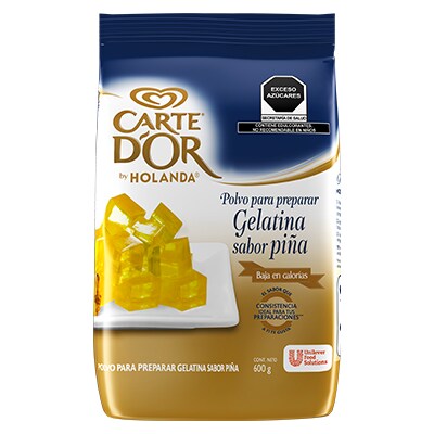Carte D'Or® Gelatina de Piña 600 g - Polvo para preparar gelatina sabor piña