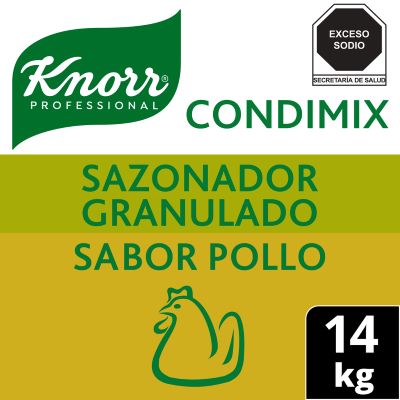 Knorr® Professional Condimix Pollo 14 Kg - Sazonador granulado sabor pollo