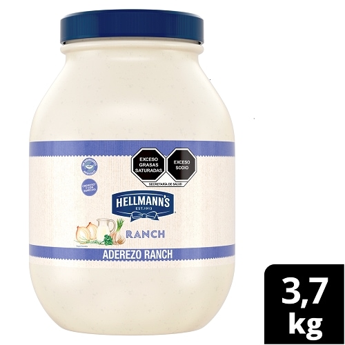 HELLMANN'S ADEREZO RANCH (REGULAR) 3.7L