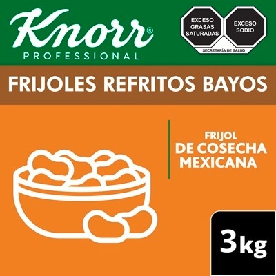 Knorr® Professional Frijoles Refritos Bayos en Polvo 3 Kg