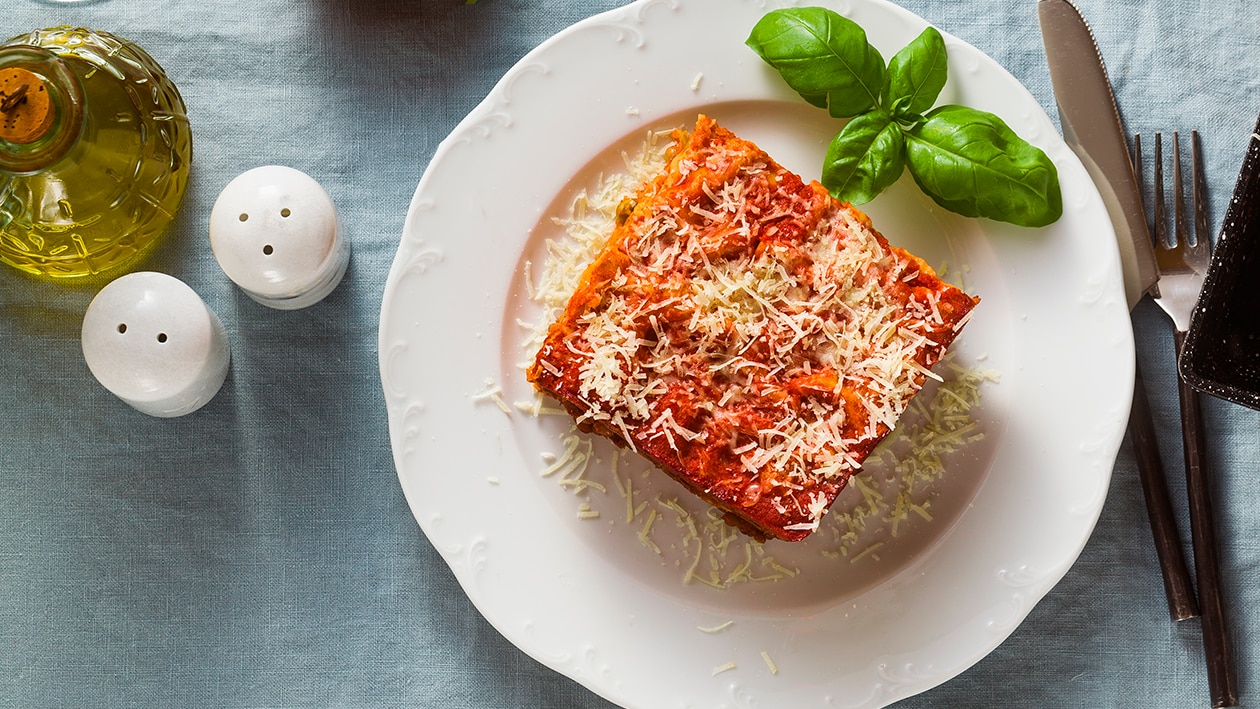 Lasagna de vegetales Lasagna de vegetales