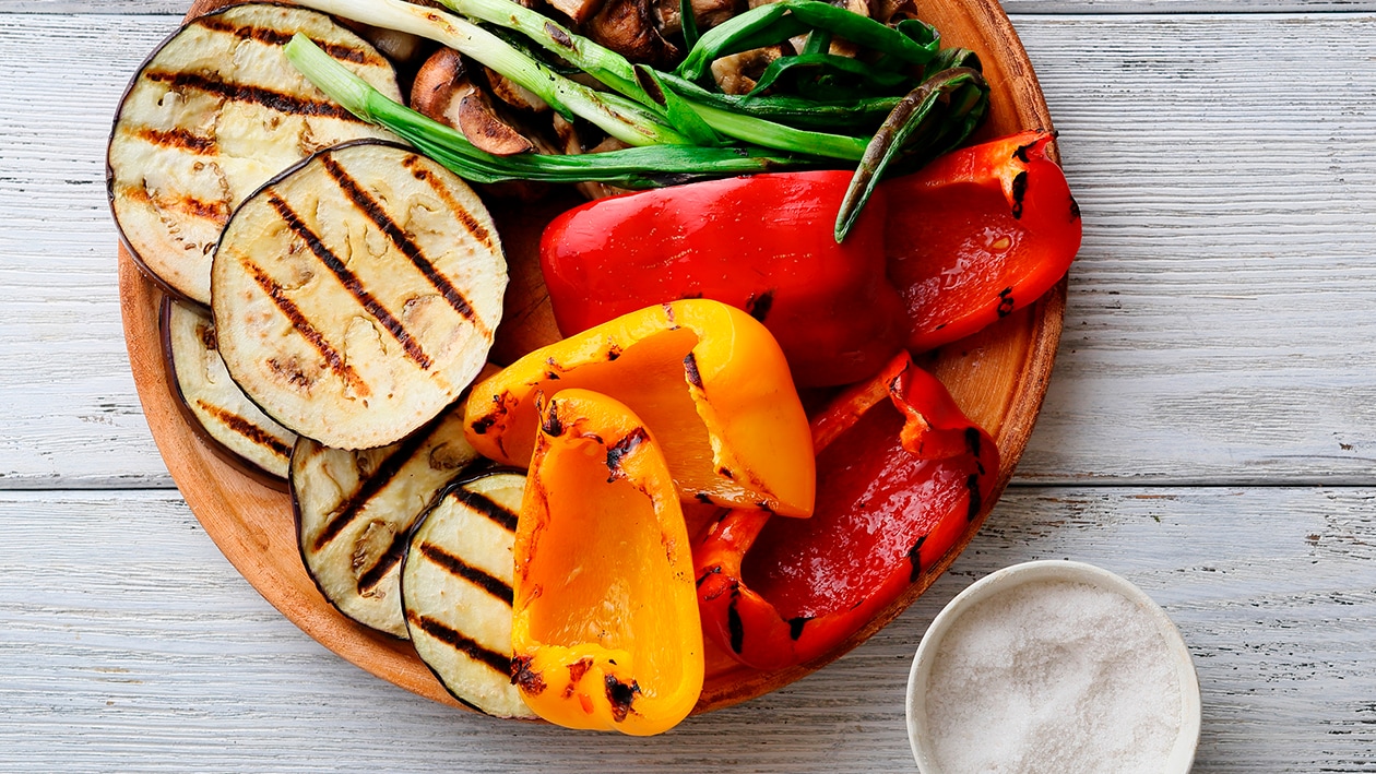 Vegetales al grill – - Receta