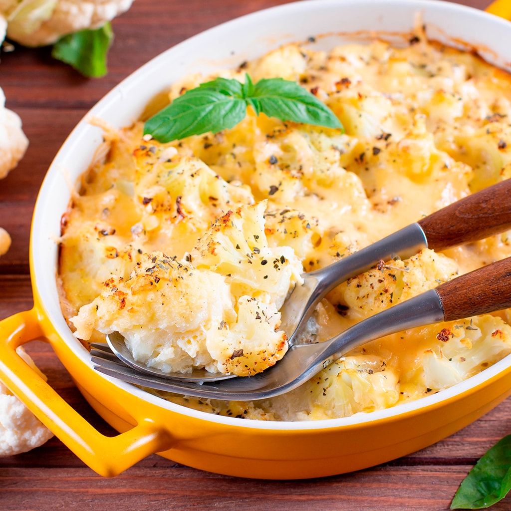 Coliflor gratinada Coliflor gratinada