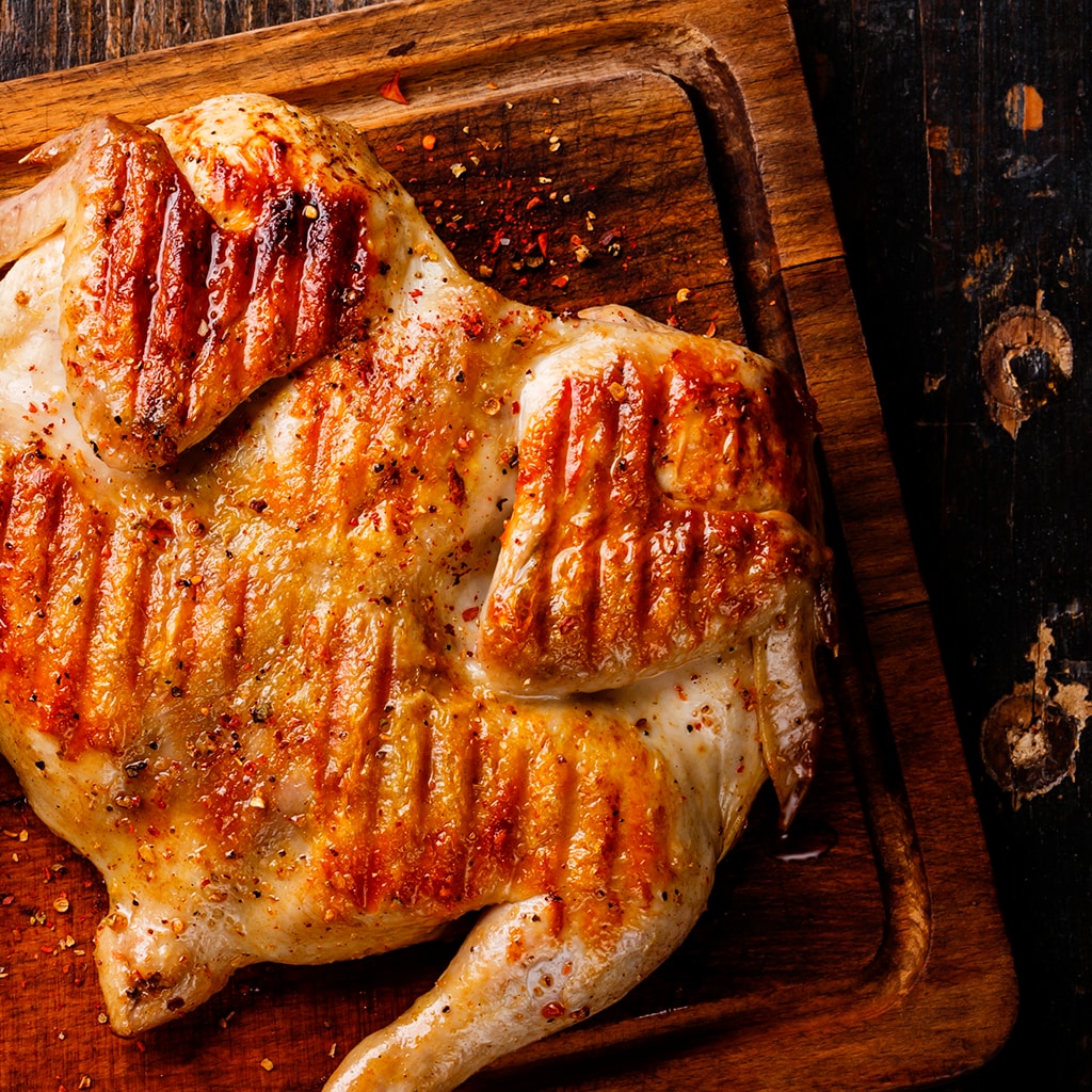 Pollo asado con romero Pollo asado con romero