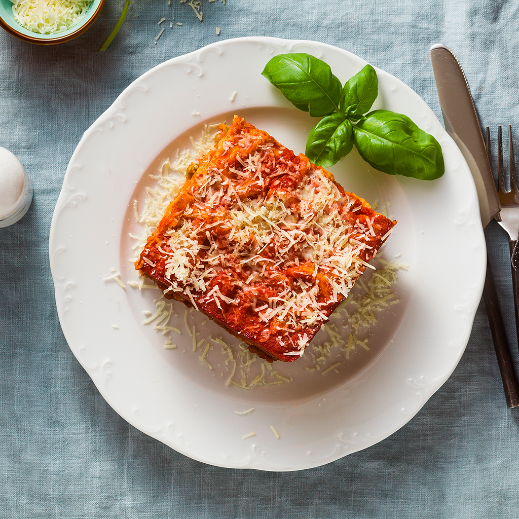 Lasagna de vegetales Lasagna de vegetales