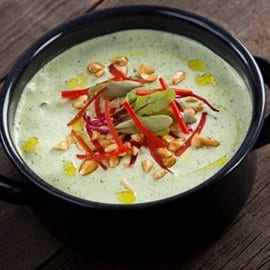 Crema de Brócoli al Maní Crema de Brócoli al Maní