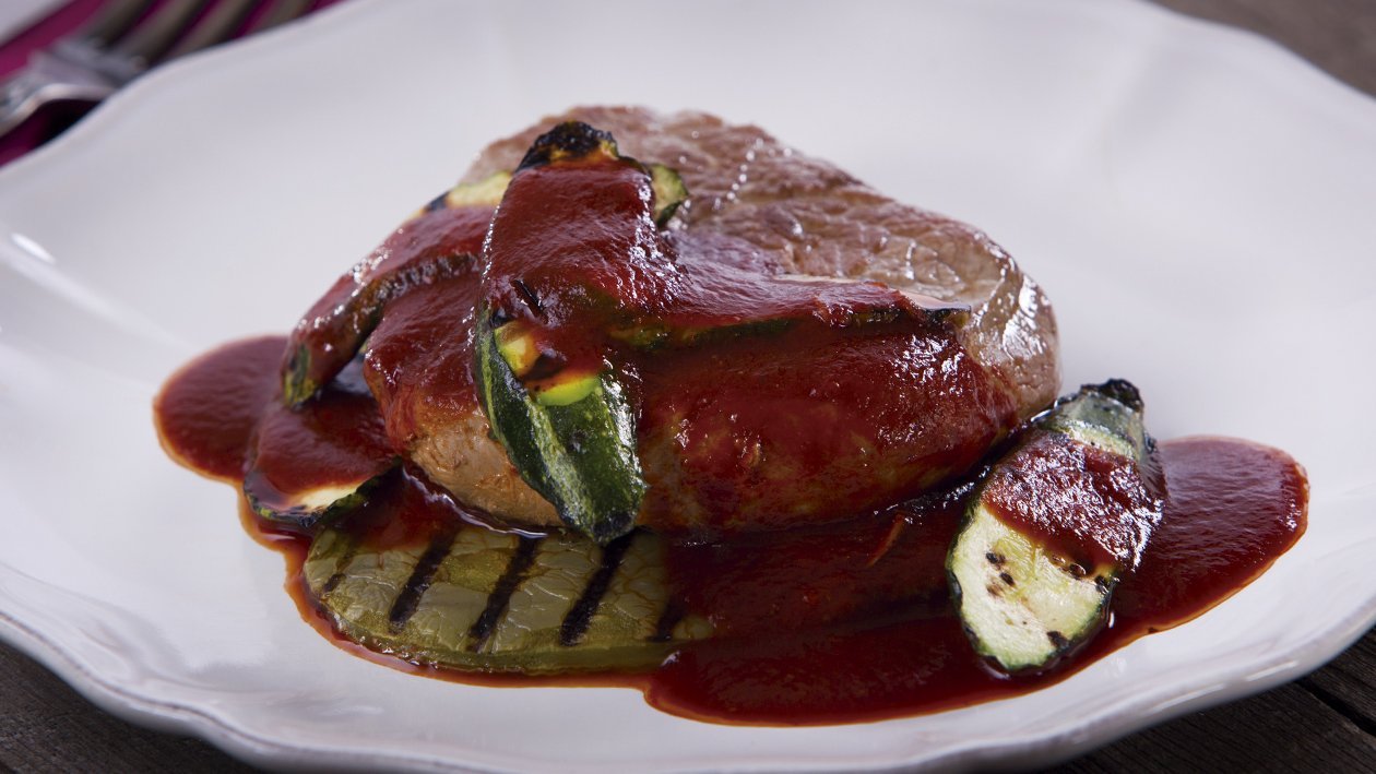 Filete en Salsa Mexicana Oscura Filete en Salsa Mexicana Oscura