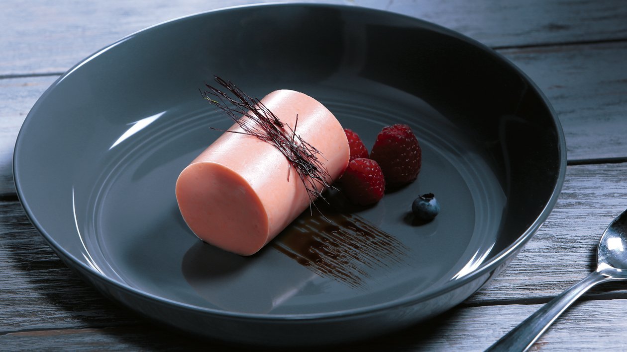 Mousse de Naranja con Guayaba Mousse de Naranja con Guayaba