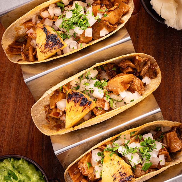 Tacos de Setas al Pastor Tacos de Setas al Pastor