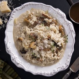 Risotto con Hongos Risotto con Hongos