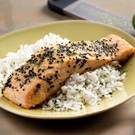 Salmón con Costra Salmón con Costra