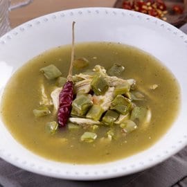 Sopa de Nopales Sopa de Nopales