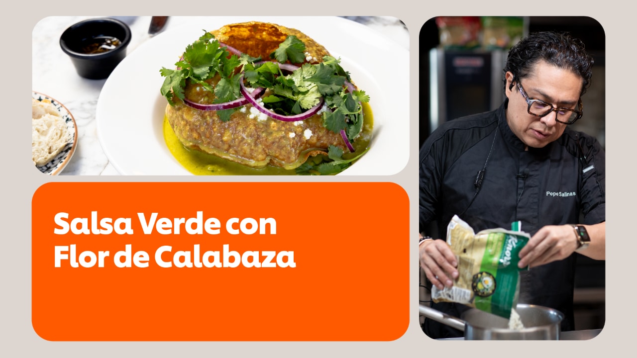 6. UFS Academy: Salsa Verde con Flor de Calabaza
