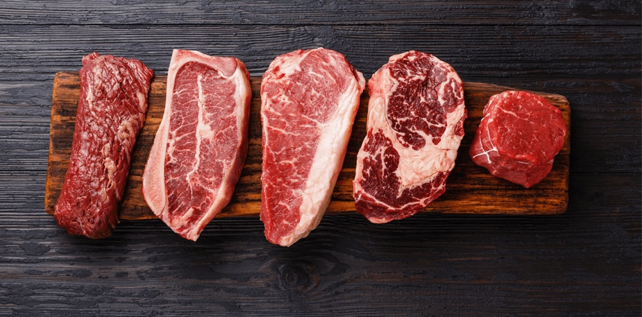 Bistec: Cortar, madurar y cocinar