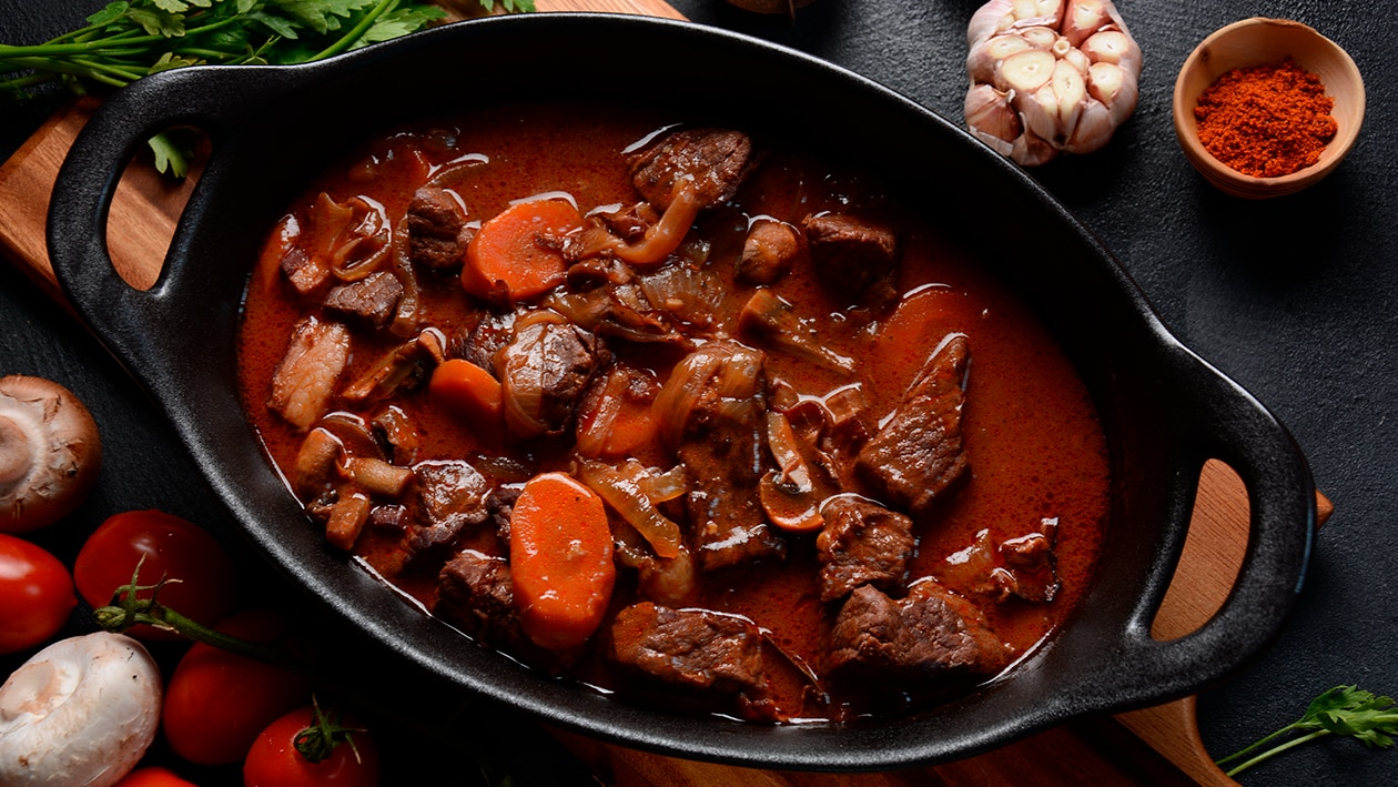 Comida caliente para el clima frío