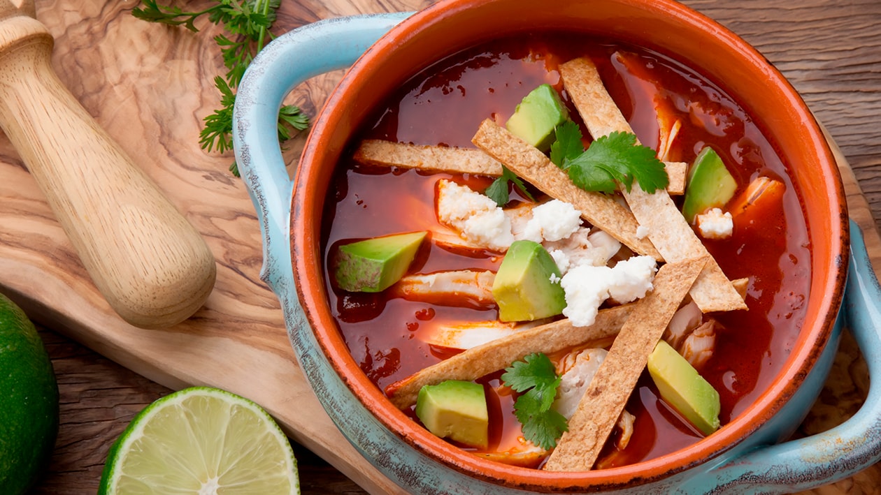 Sopa de Tortilla Cremosa - Unilever Food Solutions - Receta