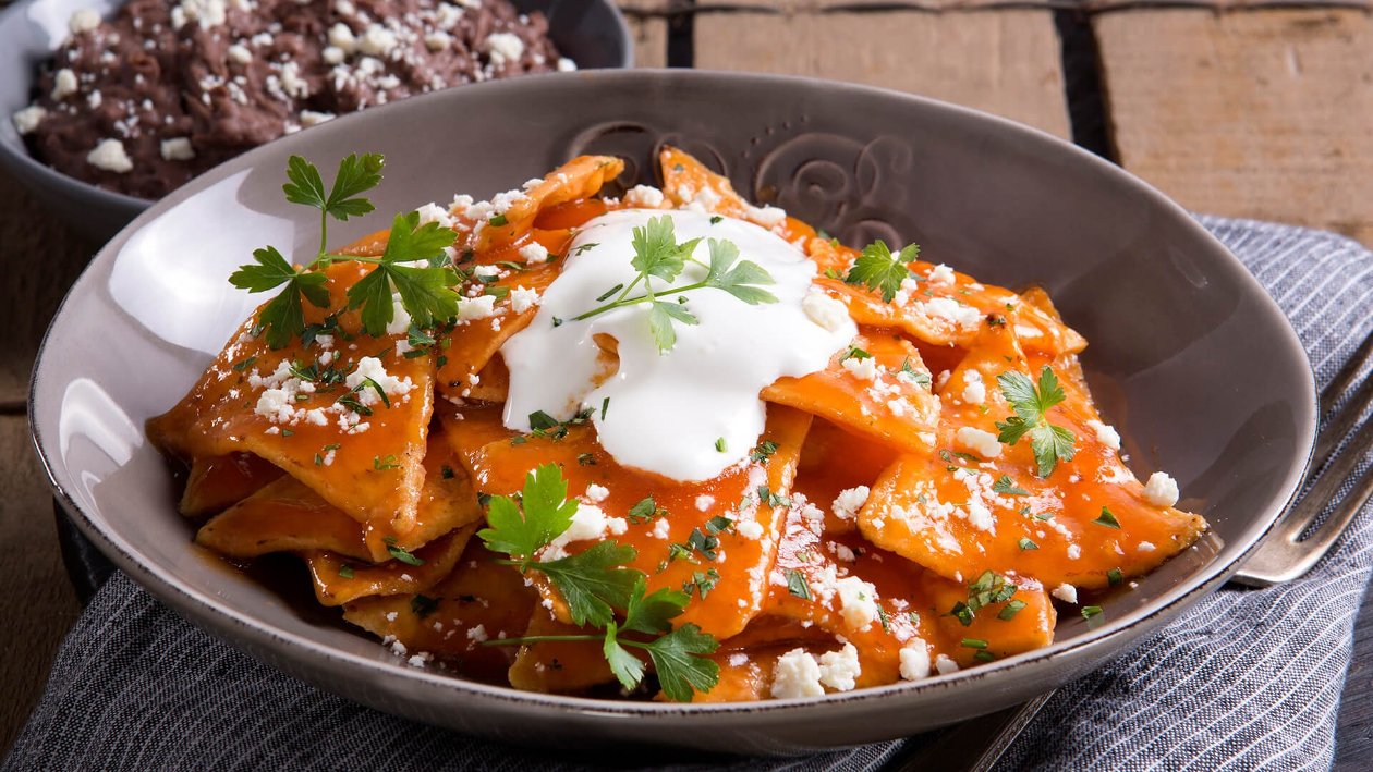 Chilaquiles Rojos Chilaquiles Rojos