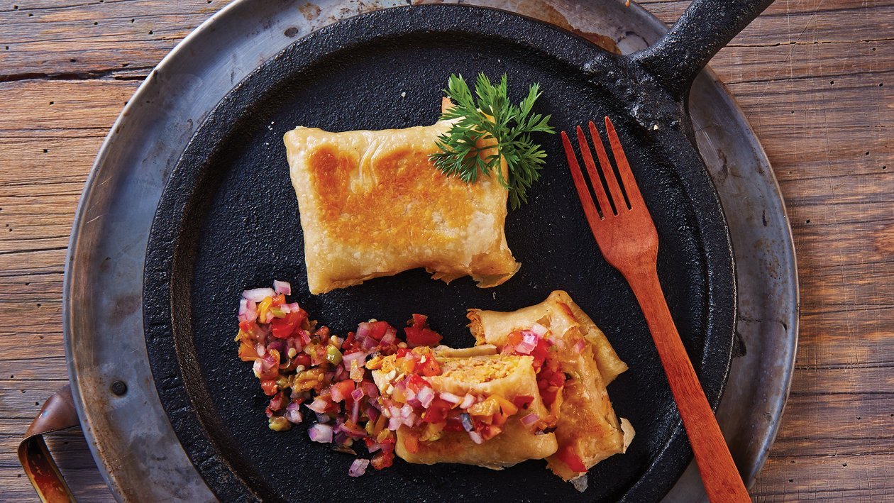 Chimichanga Saludable Chimichanga Saludable