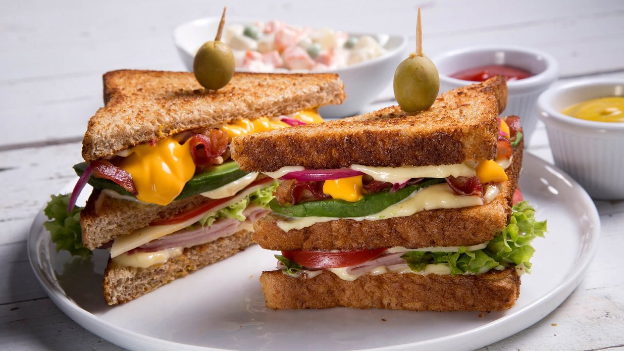 Club Sandwich - Receta