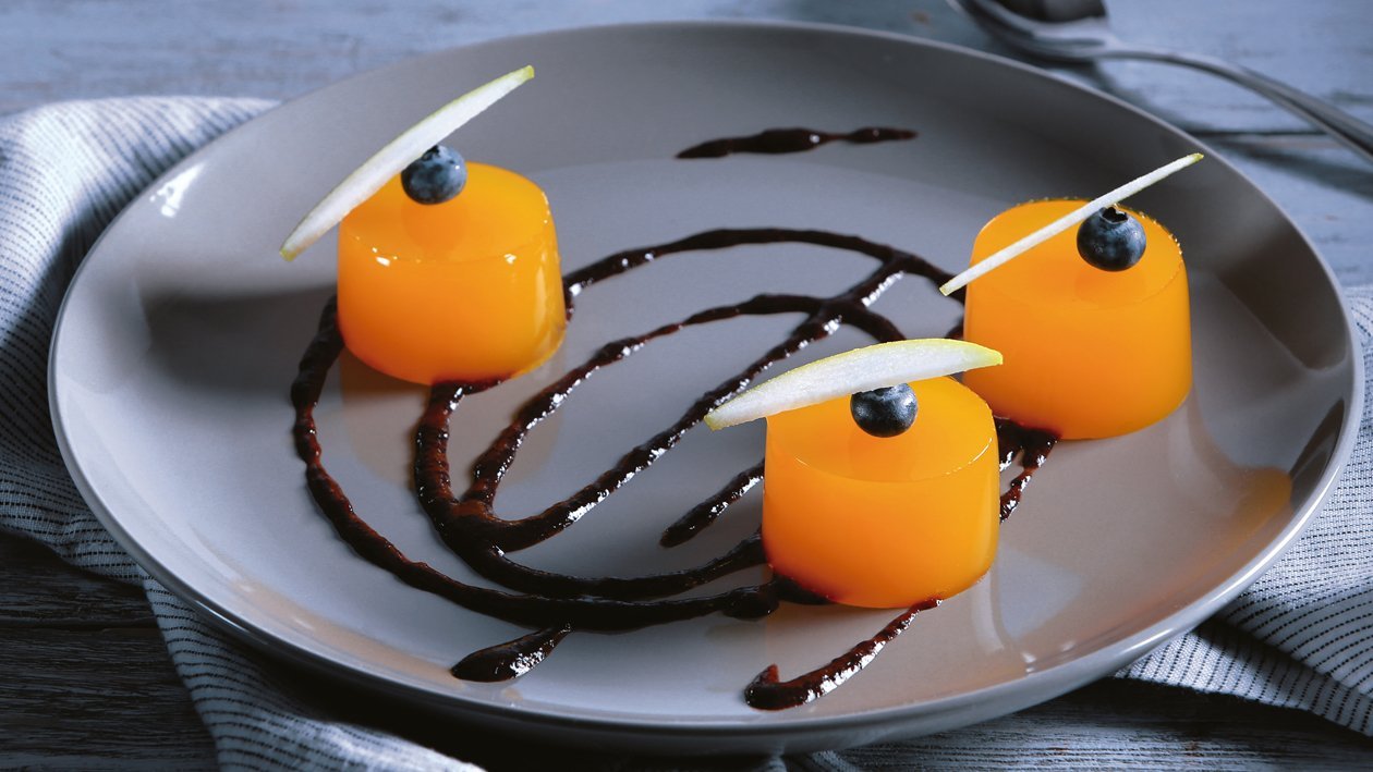 Gelatina de Naranja con Piña Gelatina de Naranja con Piña