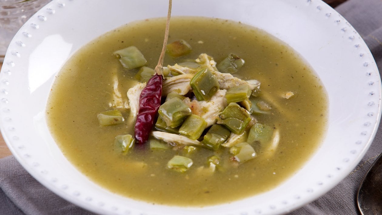 Sopa de Nopales – - Receta