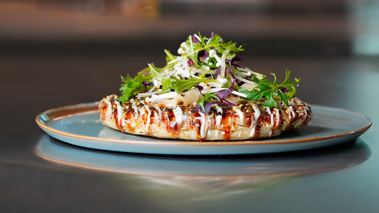 Okonomiyaki Vegetariano – - Receta