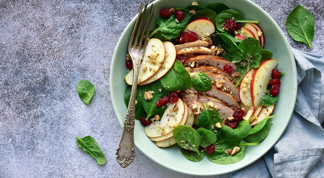 Ensalada de pollo a la parrilla - Receta