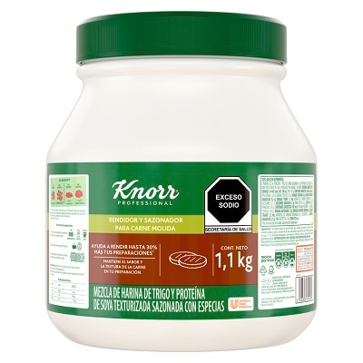 Knorr® Professional Rendidor y Sazonador de Carne Molida 1,1 Kg - 