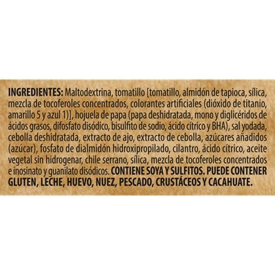 Knorr® Professional Salsa Verde Deshidratada 500g - Muchos de mis platillos llevan salsa roja o verde, pero su preparación consume tiempo, los ingredientes frescos duran poco y es difícil mantener la calidad.