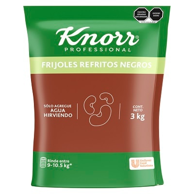 Knorr® Professional Frijoles Refritos Negros 3 Kg - 