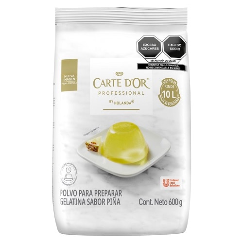 Carte D'Or® Gelatina de Piña 600 g - Polvo para preparar gelatina sabor piña