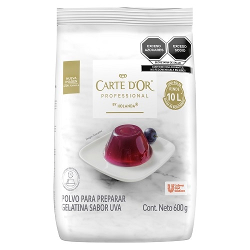 Carte D'Or® Gelatina de Uva 600 g - Polvo para preparar gelatina sabor uva