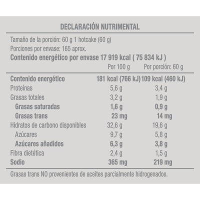 Carte D'Or® Hot Cakes Fórmula Completa 5Kg - Harina preparada para Hot Cakes