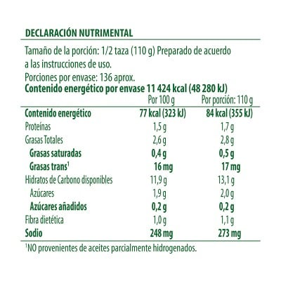 Knorr® Professional Puré de Papa Receta Completa 3 Kg - Mezcla en polvo para preparar  puré de papa.