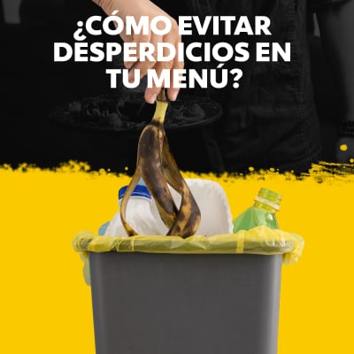 Zero waste en tú menú