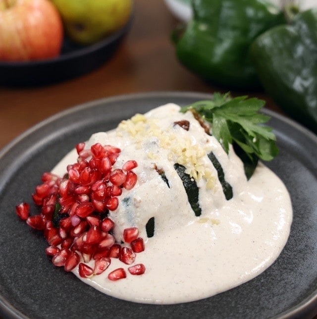 Aprovecha esta receta de chile en nogada para tu próximo menú de fiestas patrias