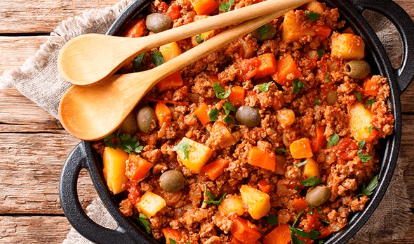 Picadillo de res Picadillo de res