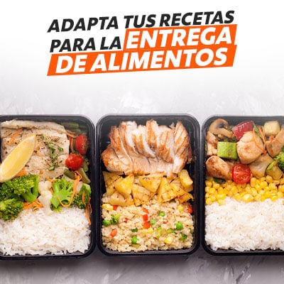 Tips de recetas para entrega de alimentos 