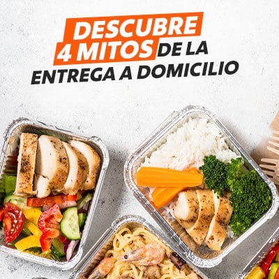 Los Mitos y realidades del servicio de entrega de comida a domicilio