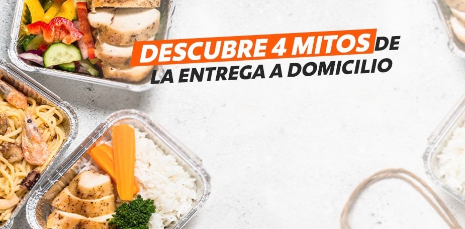 Los Mitos y realidades del servicio de entrega de comida a domicilio
