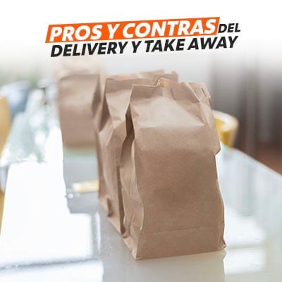 Pros y contras del delivery y take away