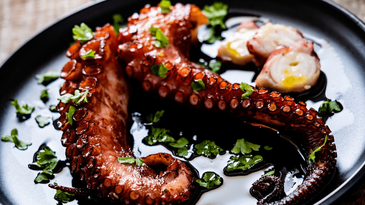 pulpo zarandeado pulpo zarandeado
