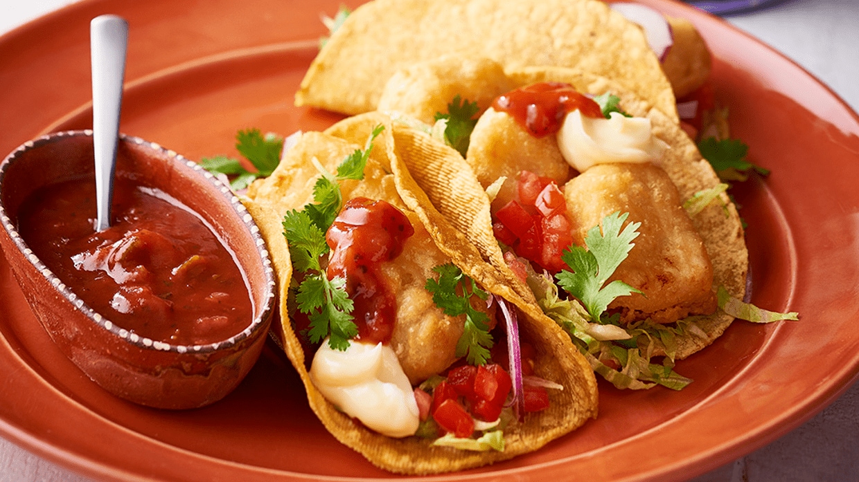 tacos de camarón rebozado tacos de camarón rebozado