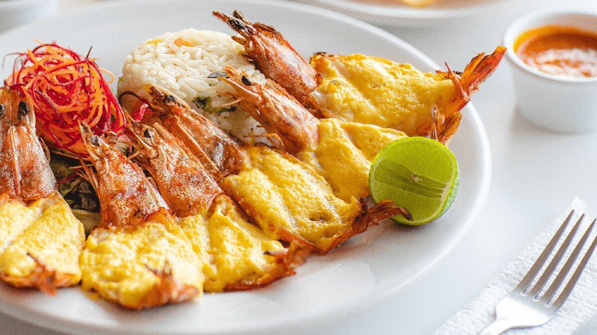 camarones zarandeados preparados con Mayonesa Hellmann’s