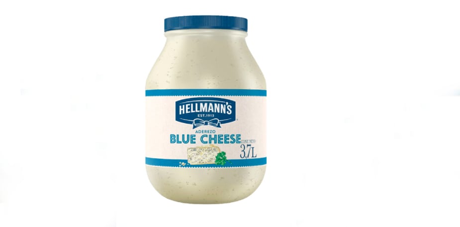 Hellmann's Blue Cheese ingrediente perfect para el fastfood