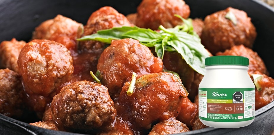 5 beneficios de usar el Knorr® Professional Rendidor y Sazonador para Carne Molida en tus platillos 