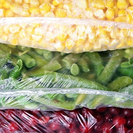 Es mejor congelar ingredientes de calidad por corto tiempo