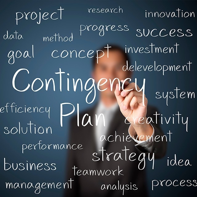 Un plan de contingencia